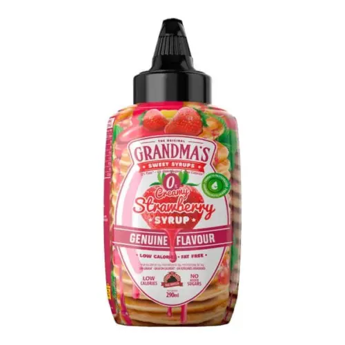 SIROPE FRESA GRANDMA’S 290 ML.
