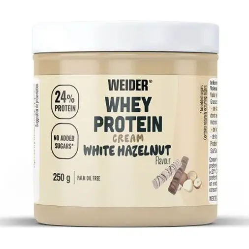WHEY PROTEIN CREAM CHOCO BLANCO AVELLANAS 250 GR.